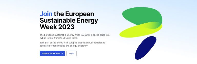 CRO skills Reload partners are one of the session organizers on  the European Sustainable Energy Week
